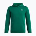 Kinder-Sweatshirt Under Armour B Rival Fleece Hoodie campus ivy/white