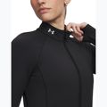 Damen-Trainingssweatshirt Under Armour Vanish Elite ultimate black/metallic silver 3