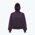 Damen-Trainingssweatshirt Under Armour Icon Fleece HZ Hoodie purple echo/purple echo