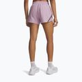 Damen-Laufshorts Under Armour Fly By 3" Shorts mauve pink/purple echo/reflective 3