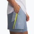 Herren-Laufshorts Under Armour Launch 5" 2IN1 Shorts blue wind/blue fog/reflective 4