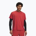 Herren-Laufshirt Under Armour Velociti Pro SS heritage red/reflective