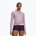 Laufpullover für Damen Under Armour Velociti Half Zip mauve pink/reflective