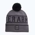Herren-Wintermütze Under Armour Halftime Pom Beanie castlerock/black/black