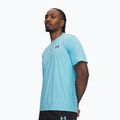 Trainings-T-Shirt Herren Under Armour Tech Utility SS fresco blue/black