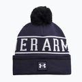 Herren-Wintermütze Under Armour Halftime Pom Beanie midnight navy/white/white