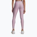 Damen-Trainingsleggings Under Armour HeatGear Novelty Leggings mauve pink/ox blood 3
