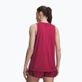 Damen-Trainingsshirt Under Armour Tech Tank Solid claret/ox blood 2