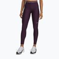 Damen-Trainingsleggings Under Armour HeatGear Leggings purple echo/mauve pink