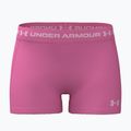 Damen Trainingsshorts Under Armour HeatGear Shorty pink frenzy/prime pink