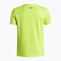 Kinder-Shirt Under Armour Sportstyle Left Chest green citrine/black 2