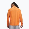 Herrenpullover Under Armour Tech Textured 1/2 Zip LS outrageous orange/black 2