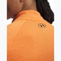 Herrenpullover Under Armour Tech Textured 1/2 Zip LS outrageous orange/black 3