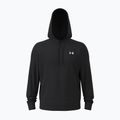 Herrenpullover Under Armour Flex Fleece Hoodie ultimate black/white