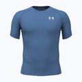 Trainings-T-Shirt Herren Under Armour HG Armour Comp aegean blue/white