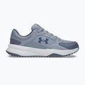 Herren Trainingsschuhe Under Armour Edge Leather gravel/blue fog/blackout navy