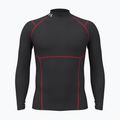 Herren-Trainingslangarmshirt Under Armour Coldgear Elite Comp Mock ultimate black/red/reflective