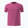 Trainings-T-Shirt Herren Under Armour Vanish Seamless Novelty SS pink frenzy/ultimate black