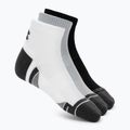 Socken Under Armour Perf Tech Qtr 3 pack mod gray/white/jet gray