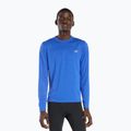 Herren Longsleeve New Balance Athletics blue gemstone