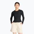 Damen-Longsleeve New Balance Micro-Rib schwarz