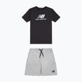 Kinder-Set New Balance Stacked Logo Tee & FT Short nb caviar 8