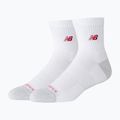 Socken New Balance Active Premium Crew Quarter 2 pairs white