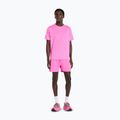 Herren T-Shirt New Balance Athletics Run pink heat heather 2