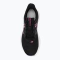Damen-Laufschuhe New Balance Fresh Foam 411's V3 black/real pink/blue oyster 5