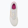Fußballschuhe New Balance Schuhe Furon Pro V8 IN pink heat/sea salt/gold metallic 5