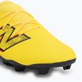 Kinder-Fußballschuhe New Balance Furon Team V8 FG punch yellow/black 100/fire cracker 7