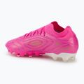 Fußballschuhe New Balance Tekela Team Low V5 FG pink heat/metallic gold/pink satin 3