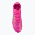 Fußballschuhe New Balance Schuhe Tekela Team Low V5 FG pink heat/metallic gold/pink satin 5