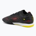 Fußballschuhe New Balance Schuhe Tekela Team Low V5 IN black 100/punch yellow/fire cracker 3