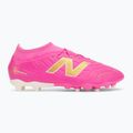 Fußballschuhe Kinder New Balance Schuhe Tekela Team V5 pink heat/metallic gold/pink satin 2