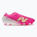 Fußballschuhe New Balance Schuhe Furon Pro V8 FG pink heat/sea salt/gold metallic 2