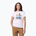 Damen Trekking-T-Shirt Columbia Ruby Springs Graphic Fitted white/get hiked
