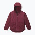 Regenjacke Kinder Columbia Rainy Trails II Fleece rich wine