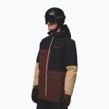 Herren Snowboardjacke Columbia Coreshot tobacco/black/canoe 4