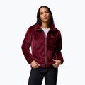 Damen-Fleecejacke Columbia Fire Side II Sherpa Full Zip rich wine
