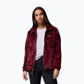 Damen-Fleecejacke Columbia Fire Side II Sherpa Full Zip rich wine 4