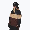 Herren-Snowboardjacke Columbia Coreshot Shell Anorak tobacco/canoe/black 4