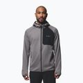 Herren-Fleecejacke Columbia Triple Canyon Grid Fleece Hooded Full Zip II city grey/black