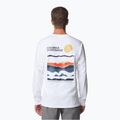 Herren-Sweatshirt Columbia Explorers Canyon white/branded blanket 3