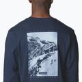 Herren-Sweatshirt Columbia Explorers Canyon collegiate navy gebrandete Decke 5