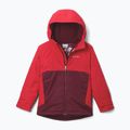 Kinder-Skijacke Columbia Alpine Action III Rich Wine melange/mountain red