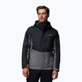 Herren-Regenjacke Columbia Pouring Adventure III black/city grey