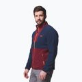Herren-Fleecejacke Columbia Sequoia Grove FZ Fleece rich wine/collegiate navy 4