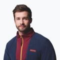 Herren-Fleecejacke Columbia Sequoia Grove FZ Fleece rich wine/collegiate navy 6