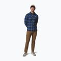 Herrenhemd Columbia Flare Gun Stretch Flannel Mountain Blue Trails Edge Plaid 2